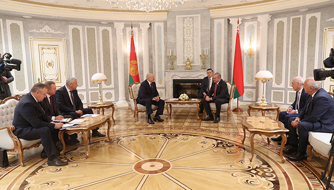 Встреча Александра Лукашенко с с Премьер-министром Грузии 