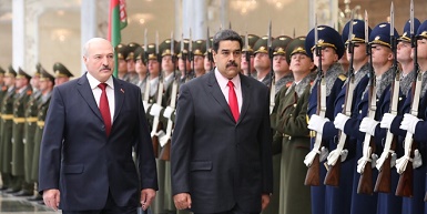 Александр Лукашенко проводит переговоры c Президентом Венесуэлы Николасом Мадуро