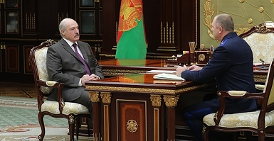 Александр Лукашенко и Иван Носкевич