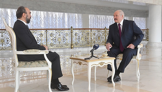 Президент Беларуси дал интервью турецкому информационному агентству «Анадолу»