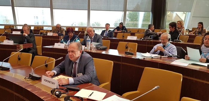Представитель Беларуси принимает участие в осенней сессии Парламентской ассамблеи Совета Европы