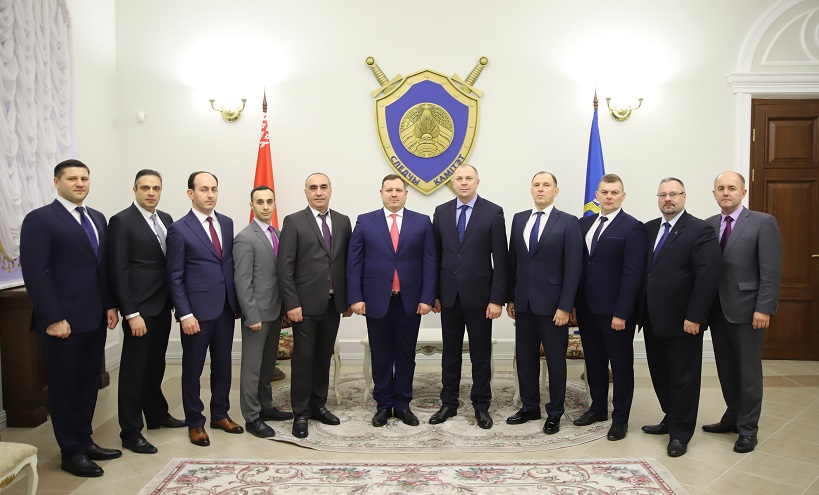 Следственный комитет Беларуси посетила делегация Следственного комитета Армении
