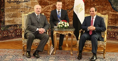 Президент в Египте