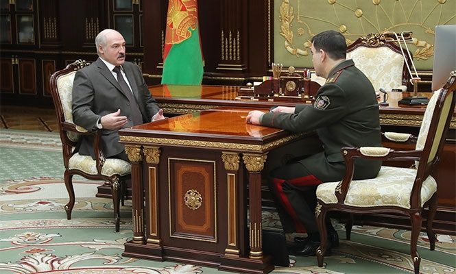 Александр Лукашенко с Валерием Вакульчиком