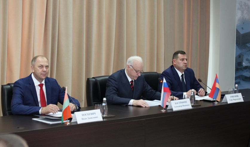 Четвертое совместное заседание коллегий следственных комитетов Армении, Беларуси, России