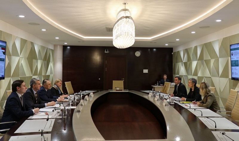 Встреча Председателя Верховного Суда с главой Миссии БДИПЧ ОБСЕ по наблюдению за выборами в Беларуси