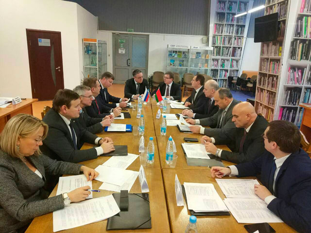 Заседание Рабочей группы по сотрудничеству Республики Беларусь с Калужской областью 