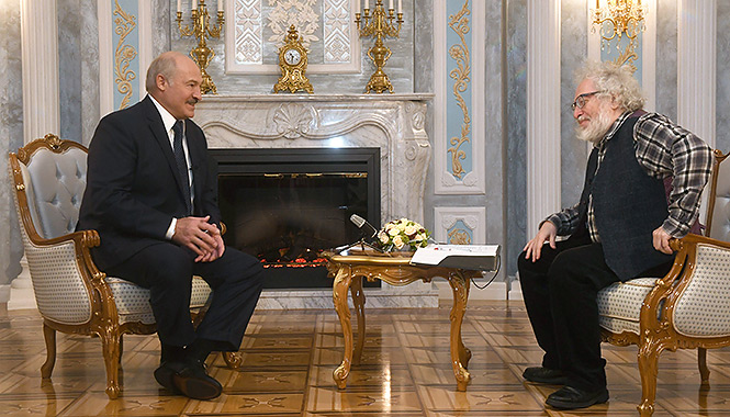 Александр Лукашенко и Алексей Венедиктов