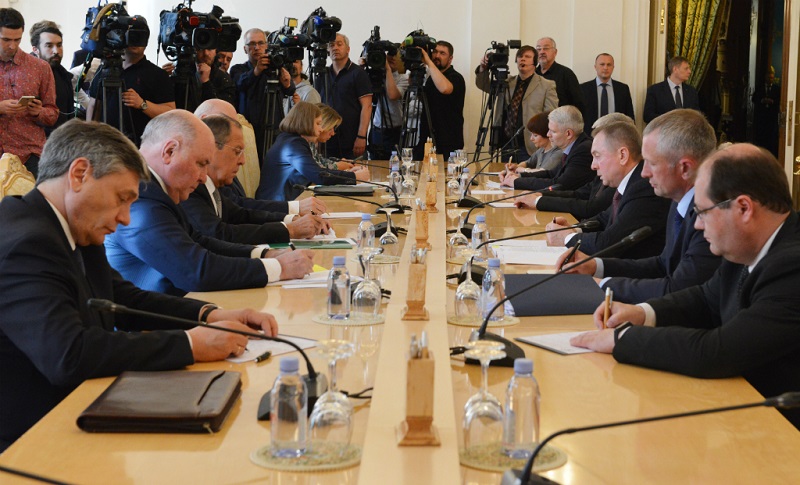 Состоялась встреча министров иностранных дел Беларуси и России