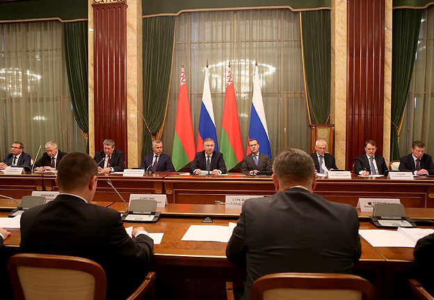 Премьер-министр Беларуси Андрей Кобяков принял участие в очередном заседании Совета Министров Союзного государства