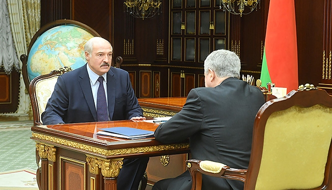Александр Лукашенко и Владимир Семашко