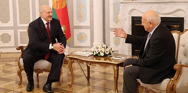 Александр Лукашенко и Янез Кочианчич