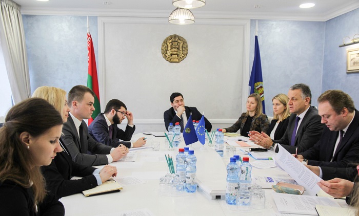 В Министерстве юстиции обсудили направления двустороннего сотрудничества с Европейским союзом