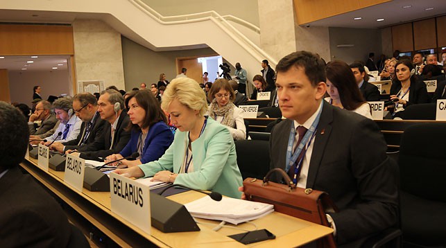 Белорусская делегация принимает участие в Международной конференции труда в Женеве