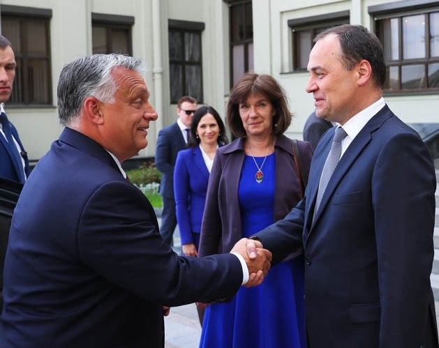 Виктор Орбан и Роман Головченко