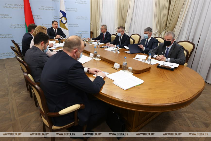 Во время заседания Евразийского межправсовета